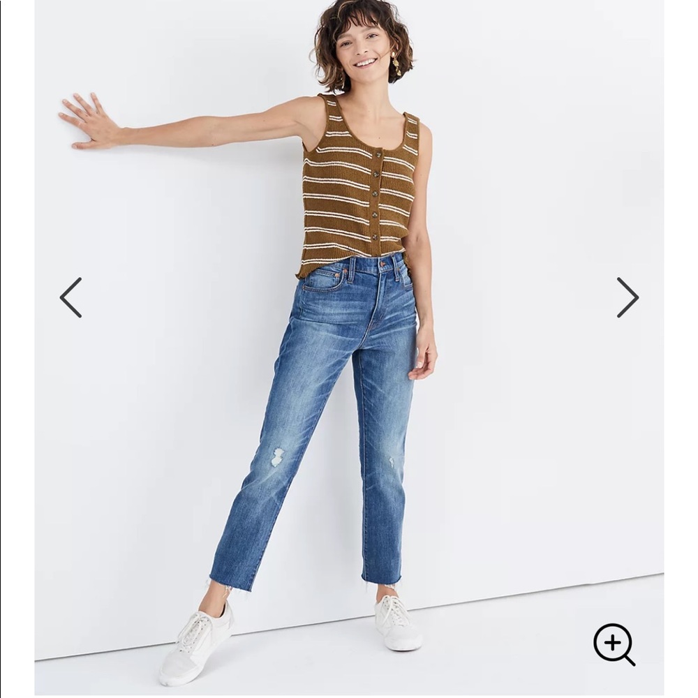 Madewell High-Rise Crop Boyslim